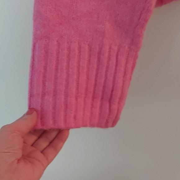 Anthropologie Pilcro Lennon Wide Sleeve Turtle Neck Sweater Oversized Boxy Med - Picture 4 of 6